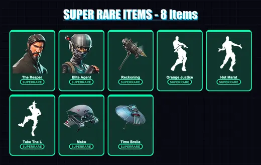 [PS4/PS5/XBOX/PC] | The Reaper | Elite Agent | Musha | Peter Griffin | Enforcer | 58 skin | 88 pickaxe | 83 emote | 77 glider | Lv1406