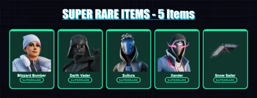 [PC/PSN] | Blizzard Bomber | Darth Vader | Sultura | Xander | Snap | 33 skin | 40 pickaxe | 27 emote | 37 glider | Lv515