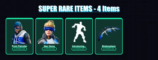 [PC/PSN] | Point Patroller | Neo Versa | Gear Specialist Maya | Fade | Thor | 11 skin | 10 pickaxe | 6 emote | 13 glider | Lv93