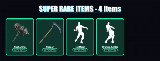 [PC/XBOX] | Hybrid | Drift | Blackheart | Enforcer | Calamity | 29 skin | 22 pickaxe | 36 emote | 28 glider | Lv519