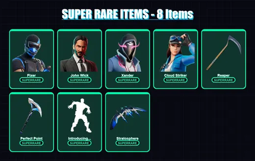 [PS4/PS5/XBOX/PC] | Fixer | John Wick | Xander | Cloud Striker | Mandalorian | 266 skin | 309 pickaxe | 214 emote | 186 glider | Lv2971 — Game account