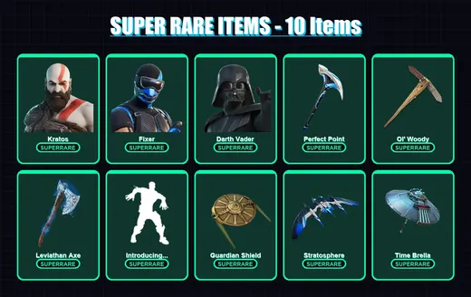[PS4/PS5/PC] | Kratos | Fixer | Darth Vader | Renzo the Destroyer | Mecha Cuddle Master | 211 skin | 228 pickaxe | 143 emote | 170 glider | Lv2039 — Game account