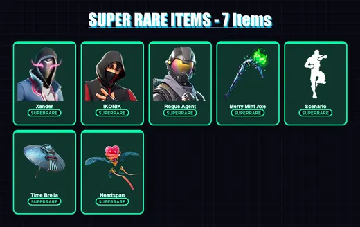 [PC/PSN] | Xander | IKONIK | Rogue Agent | Singularity | Paradigm (Reality-659) | 189 skin | 193 pickaxe | 195 emote | 169 glider | Lv2824