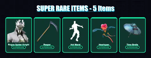 [PC/PSN] | Rogue Spider Knight | Vendetta | Joey | Nezumi | Mandalorian | 164 skin | 196 pickaxe | 175 emote | 175 glider | Lv3061