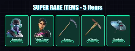 [PS4/PS5/PC] | Breakpoint | Trinity Trooper | Peter Griffin | Mecha Cuddle Master | Ronin | 88 skin | 133 pickaxe | 80 emote | 92 glider | Lv2072 — Game account