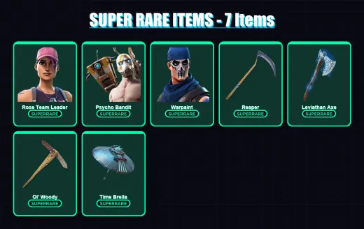 [PC/PSN] | Rose Team Leader | Psycho Bandit | Warpaint | The Imagined | Kymera | 201 skin | 193 pickaxe | 114 emote | 140 glider | Lv2016 — Game account