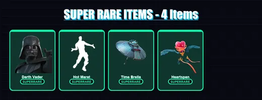 [PC/XBOX/PSN] | Darth Vader | Hybrid | Ruin | The Ageless | Rox | 83 skin | 85 pickaxe | 92 emote | 93 glider | Lv1386