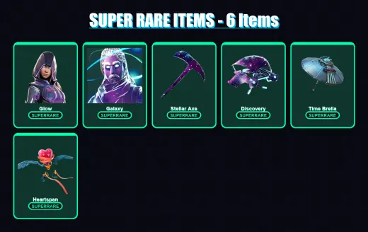 [PC/XBOX/PSN] | Glow | Galaxy | Ruin | Blackheart | Hybrid | 15 skin | 27 pickaxe | 30 emote | 32 glider | Lv561
