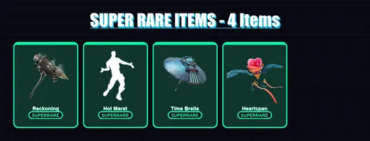 [PC/XBOX/PSN] | Ruin | Vendetta | Sentinel | Kado Thorne | Rox | 59 skin | 59 pickaxe | 80 emote | 49 glider | Lv899