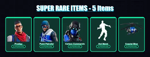 [PS4/PS5/XBOX/PC] | Prodigy | Point Patroller | Carbon Commando | 25 skin | Lv605