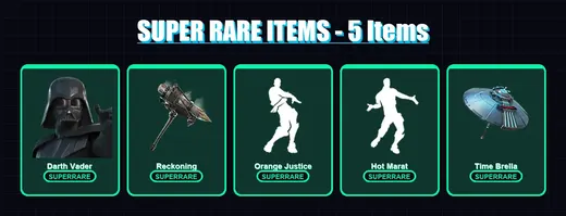 [PC/XBOX] | Darth Vader | Drift | Sentinel | Hybrid | Omegarok | 158 skin | 185 pickaxe | 152 emote | 172 glider | Lv3085