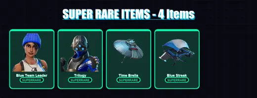 [PC] | Blue Team Leader | Trilogy | Peter Griffin | Valeria | Jackie | 17 skin | 13 pickaxe | 10 emote | 15 glider | Lv137