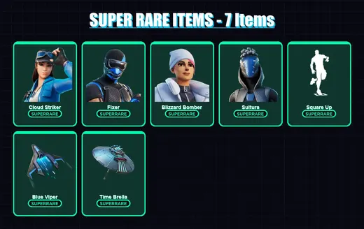 [PC/XBOX] | Cloud Striker | Fixer | Blizzard Bomber | Sultura | Paradigm (Reality-659) | 46 skin | 59 pickaxe | 37 emote | 58 glider | Lv962