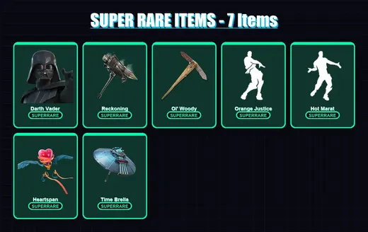 [PS4/PS5/XBOX/PC] | Darth Vader | Snap | The Origin | Valeria | Calamity | 72 skin | 104 pickaxe | 109 emote | 107 glider | Lv2631
