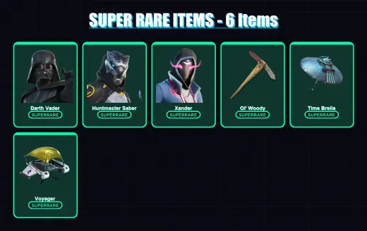 [PC/PSN] | Darth Vader | Huntmaster Saber | Xander | Frostbite | Blaze | 328 skin | 348 pickaxe | 216 emote | 194 glider | Lv2562