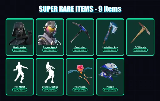 [PC/XBOX/PSN] | Darth Vader | Rogue Agent | Drift | Fusion | Twyn | 112 skin | 183 pickaxe | 125 emote | 132 glider | Lv2613 — Game account