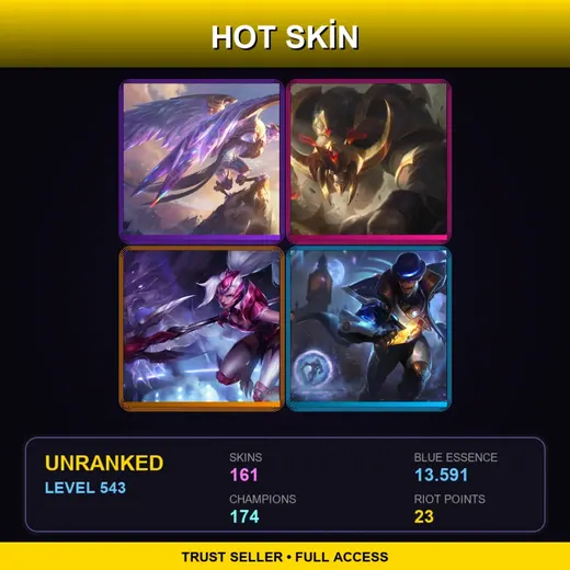 LAN | Victorious Anivia | Conqueror Alistar | Challenger Nidalee | Spirit Blossom Darius | 161 Skin | 174 Champ | Lv543 — Battle Boss Bel Veth