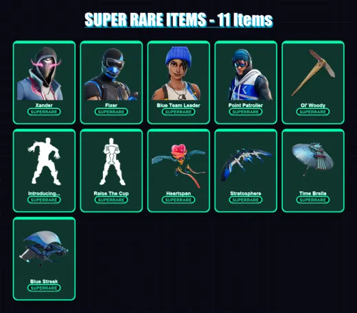 [PS4/PS5/XBOX/PC] | Xander | Fixer | Blue Team Leader | Point Patroller | Hybrid | 119 skin | 173 pickaxe | 187 emote | 147 glider | Lv2139