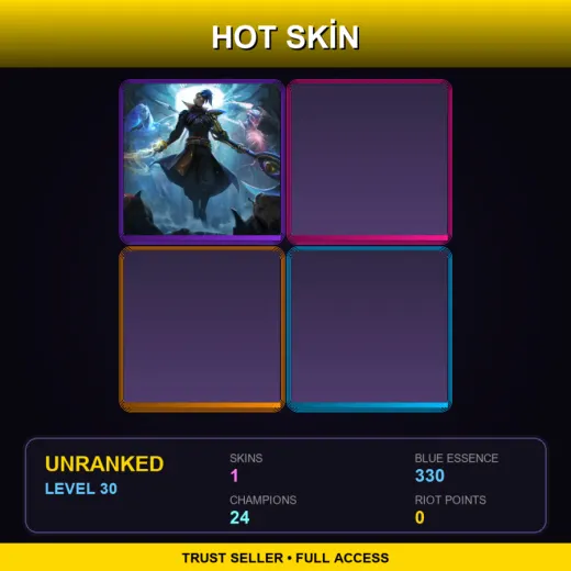 EUW | Odyssey Kayn | 1 Skin | 24 Champ | Lv30