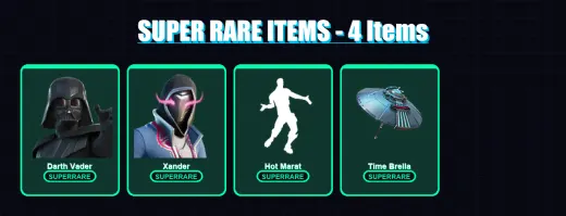 [PC/PSN] | Darth Vader | Xander | Snap | Kymera | Joey | 100 skin | 156 pickaxe | 105 emote | 133 glider | Lv2695