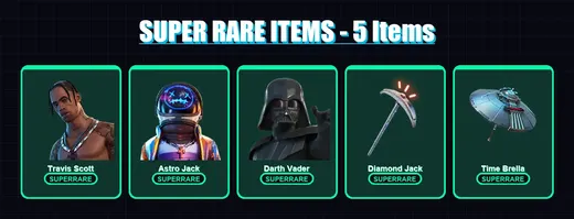[PC/PSN] | Travis Scott | Astro Jack | Darth Vader | Spectra Knight | Fusion | 255 skin | 258 pickaxe | 256 emote | 196 glider | Lv2540