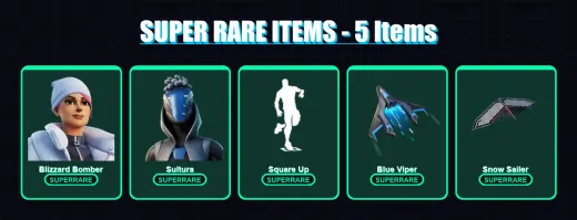 [PS4/PS5/XBOX/PC] | Blizzard Bomber | Sultura | Polar Peely | Major Mancake | Krisabelle | 5 skin | 18 pickaxe | 11 emote | 8 glider | Lv132