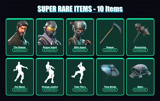 [PC/PSN] | The Reaper | Rogue Agent | Elite Agent | Ragnarok | Zenith | 55 skin | 56 pickaxe | 51 emote | 50 glider | Lv974