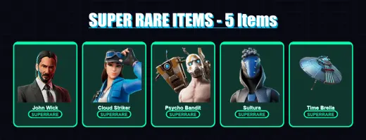 [PS4/PS5/XBOX/PC] | John Wick | Cloud Striker | Psycho Bandit | 372 skin | Lv1969