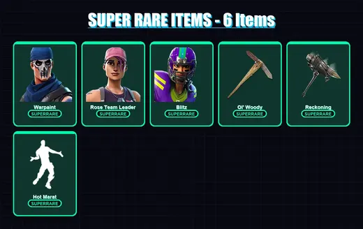 [PC/PSN] | Warpaint | Rose Team Leader | Blitz | Paradigm (Reality-659) | Kymera | 66 skin | 64 pickaxe | 55 emote | 73 glider | Lv737 — Game account