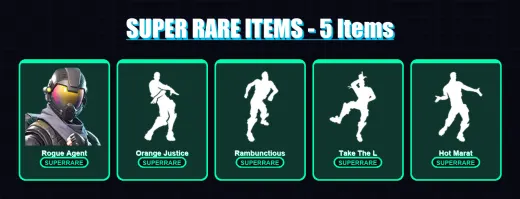 [PS4/PS5/XBOX/PC] | Rogue Agent | The Origin | Carbide | The Foundation | Valor | 32 skin | 34 pickaxe | 38 emote | 40 glider | Lv643