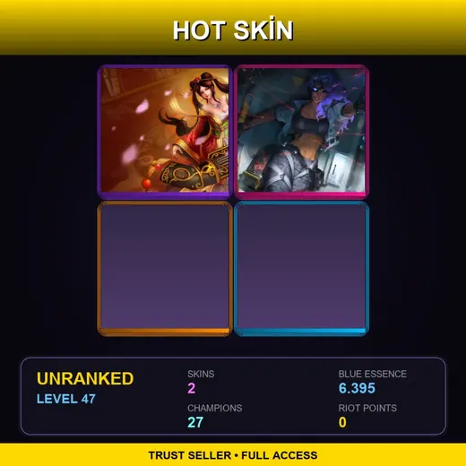 EUNE | Guqin Sona | PsyOps Samira | 2 Skin | 27 Champ | Lv47 — Guqin Sona