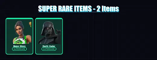 [PS4/PS5/PC] | Major Glory | Darth Vader | Midas | Joey | Mandalorian | 81 skin | 188 pickaxe | 110 emote | 145 glider | Lv2910