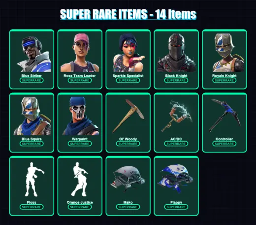 [PC/XBOX/PSN] | Blue Striker | Rose Team Leader | Sparkle Specialist | 40 skin | Lv677