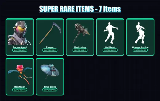 [PC/XBOX] | Rogue Agent | Blackheart | Vendetta | Ragnarok | Dire | 67 skin | 112 pickaxe | 123 emote | 111 glider | Lv1990 — Game account