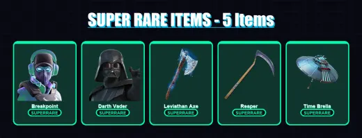 [PC/XBOX/PSN] | Breakpoint | Darth Vader | Joey | Backlash | Peter Griffin | 163 skin | 184 pickaxe | 113 emote | 127 glider | Lv2052