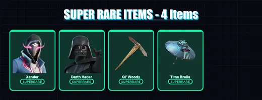 [PS4/PS5/XBOX/PC] | Xander | Darth Vader | Peter Griffin | Ronin | The Ageless | 119 skin | 167 pickaxe | 104 emote | 145 glider | Lv1695