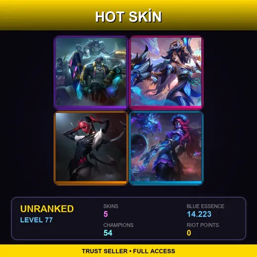 LAN | HEARTSTEEL K'Sante | Porcelain Miss Fortune | Masque of the Black Rose Elise | La Ilusión Renata Glasc | 5 Skin | 54 Champ | Lv77 — Candy Cane Miss Fortune