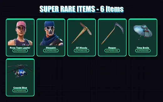 [PC/XBOX] | Rose Team Leader | Warpaint | Lynx | Rox | Blackheart | 26 skin | 32 pickaxe | 39 emote | 41 glider | Lv496
