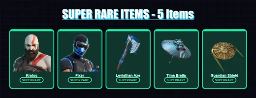 [PC/XBOX/PSN] | Kratos | Fixer | Peter Griffin | Valeria | Mandalorian | 105 skin | 178 pickaxe | 110 emote | 129 glider | Lv2707
