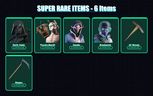 [PC/PSN] | Darth Vader | Psycho Bandit | Xander | Breakpoint | The Cube Queen | 233 skin | 284 pickaxe | 192 emote | 178 glider | Lv2791