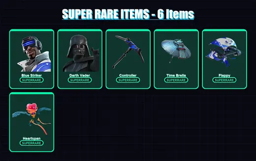 [PS4/PS5/XBOX/PC] | Blue Striker | Darth Vader | Vendetta | Raz | Ronin | 289 skin | 364 pickaxe | 267 emote | 314 glider | Lv4405