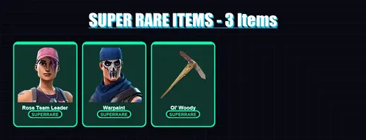 [PC/XBOX] | Rose Team Leader | Warpaint | Shogun | Molten Battle Hound | The Imagined | 22 skin | 27 pickaxe | 20 emote | 28 glider | Lv201