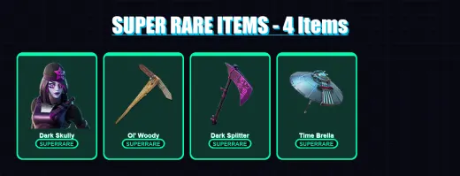 [PC/PSN] | Dark Skully | Blaze | Malik | Omegarok | The Origin | 43 skin | 76 pickaxe | 54 emote | 69 glider | Lv1091