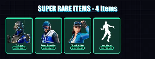[PS4/PS5/XBOX/PC] | Trilogy | Point Patroller | Cloud Striker | Fusion | Mandalorian | 48 skin | 53 pickaxe | 56 emote | 60 glider | Lv982 — Game account