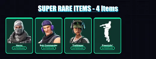 [PC/XBOX/PSN] | Havoc | Sub Commander | Trailblazer | Carbide | Ezio Auditore | 7 skin | 4 pickaxe | 4 emote | 2 glider | Lv67