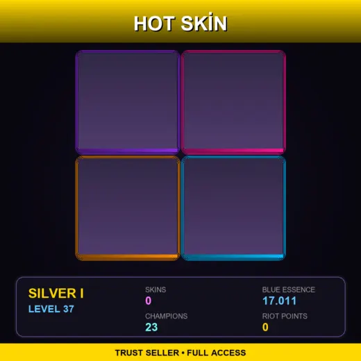 LAS | Lv37 | Silver I | 0 Skin | 23 Champ