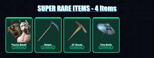 [PC/XBOX/PSN] | Psycho Bandit | Valeria | Peter Griffin | Super Shredder | Russel | 136 skin | 218 pickaxe | 137 emote | 127 glider | Lv2411