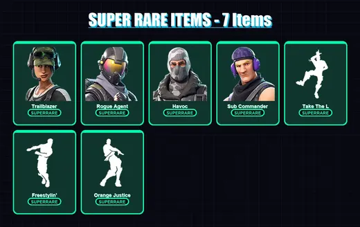 [PC/XBOX/PSN] | Trailblazer | Rogue Agent | Havoc | Sub Commander | Carbide | 12 skin | 7 pickaxe | 11 emote | 10 glider | Lv99