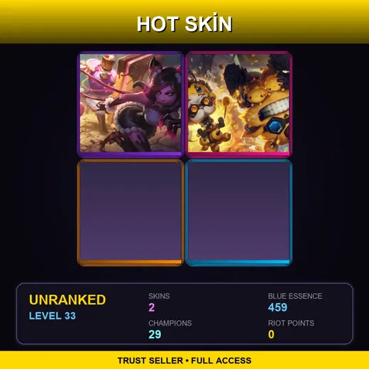 EUW | Sugar Rush Evelynn | BZZZiggs | 2 Skin | 29 Champ | Lv33