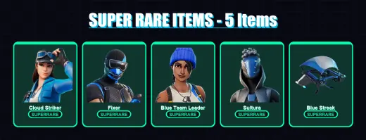 [PS4/PS5/XBOX/PC] | Cloud Striker | Fixer | Blue Team Leader | Sultura | Shinji | 10 skin | 21 pickaxe | 20 emote | 27 glider | Lv314
